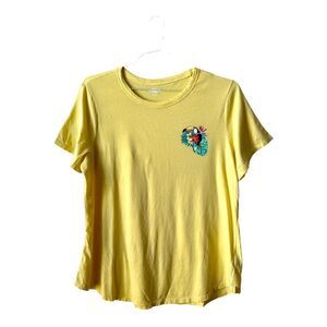 ❤️ OLD NAVY Yellow Toucan Graphic Shirt  Size XL ❤️